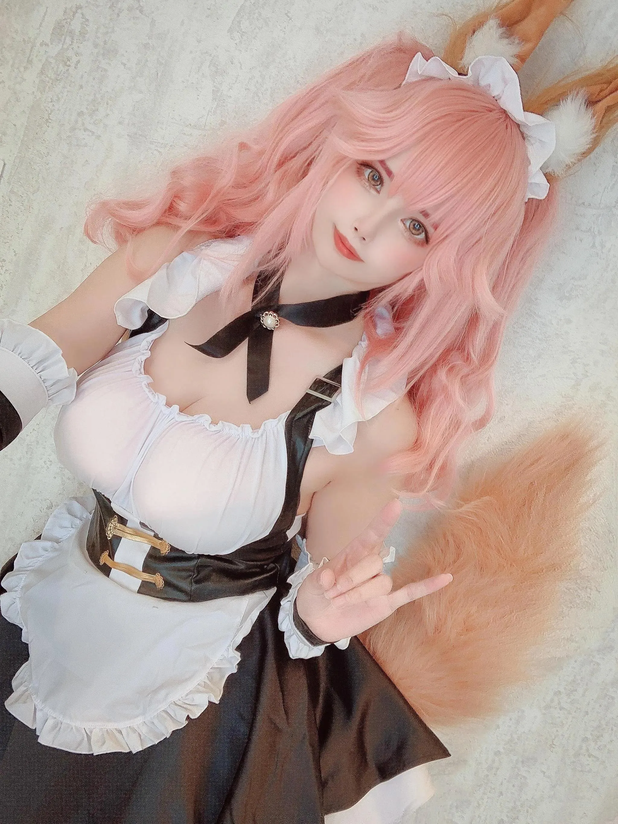 Uriうり – NO.006 Fantia2021-09月会员订阅合集-2021-09-03 メイドキャス狐12sheets [15P]插图3